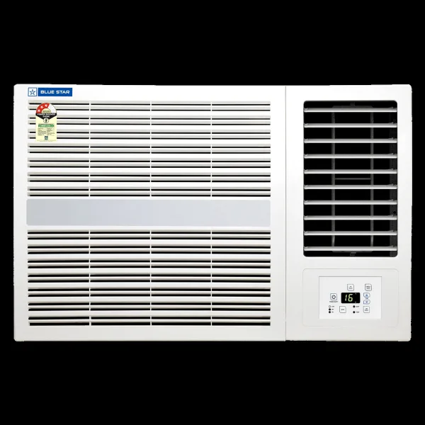 Blue Star E Series 2 Ton 3 Star Fixed Speed Window AC (Copper Condenser, Dust Filter, WFD324E)