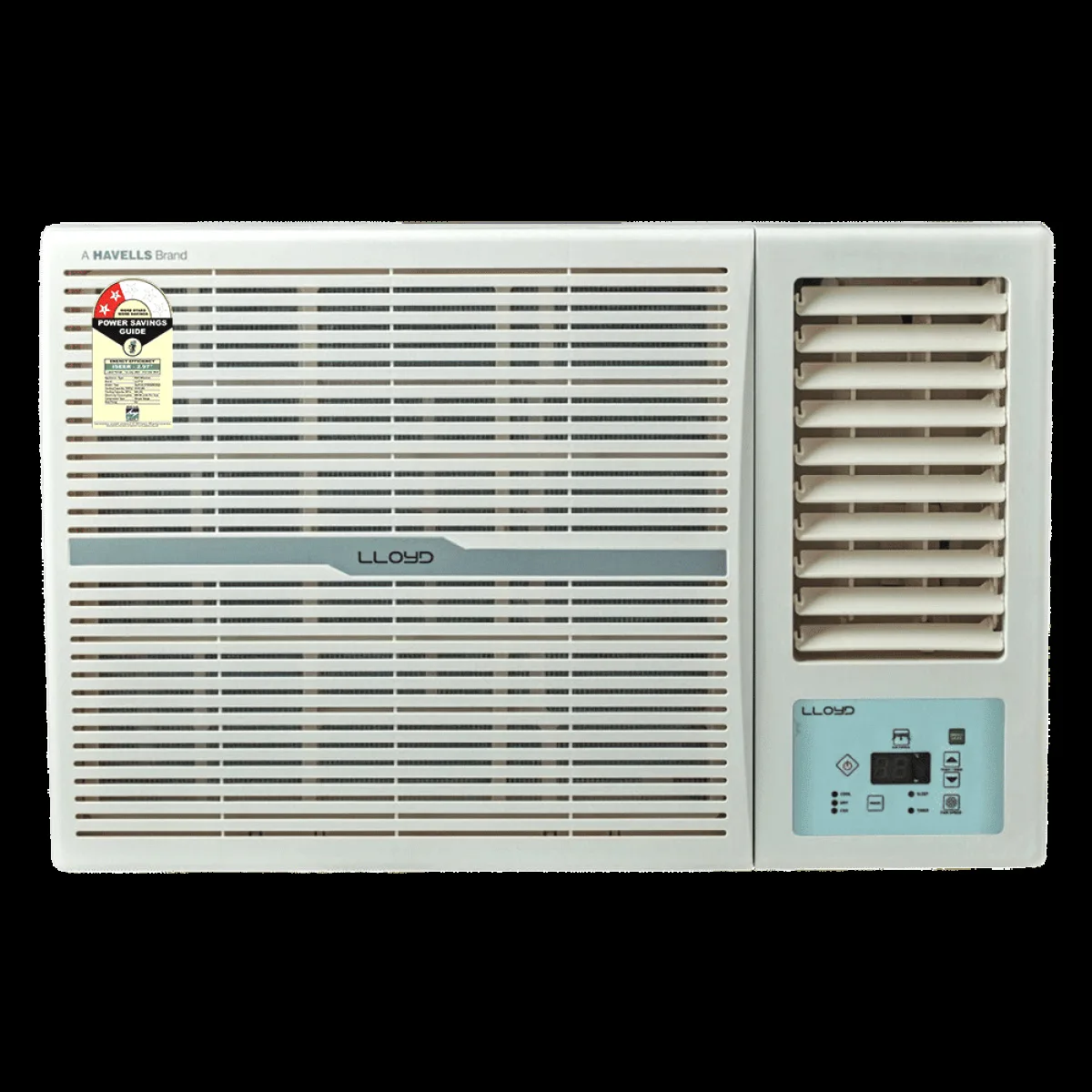 LLOYD EW 1 Ton 2 Star Fixed Speed Window AC (Copper Condenser, Clean Air Filter, GLW12C2YWSEW)