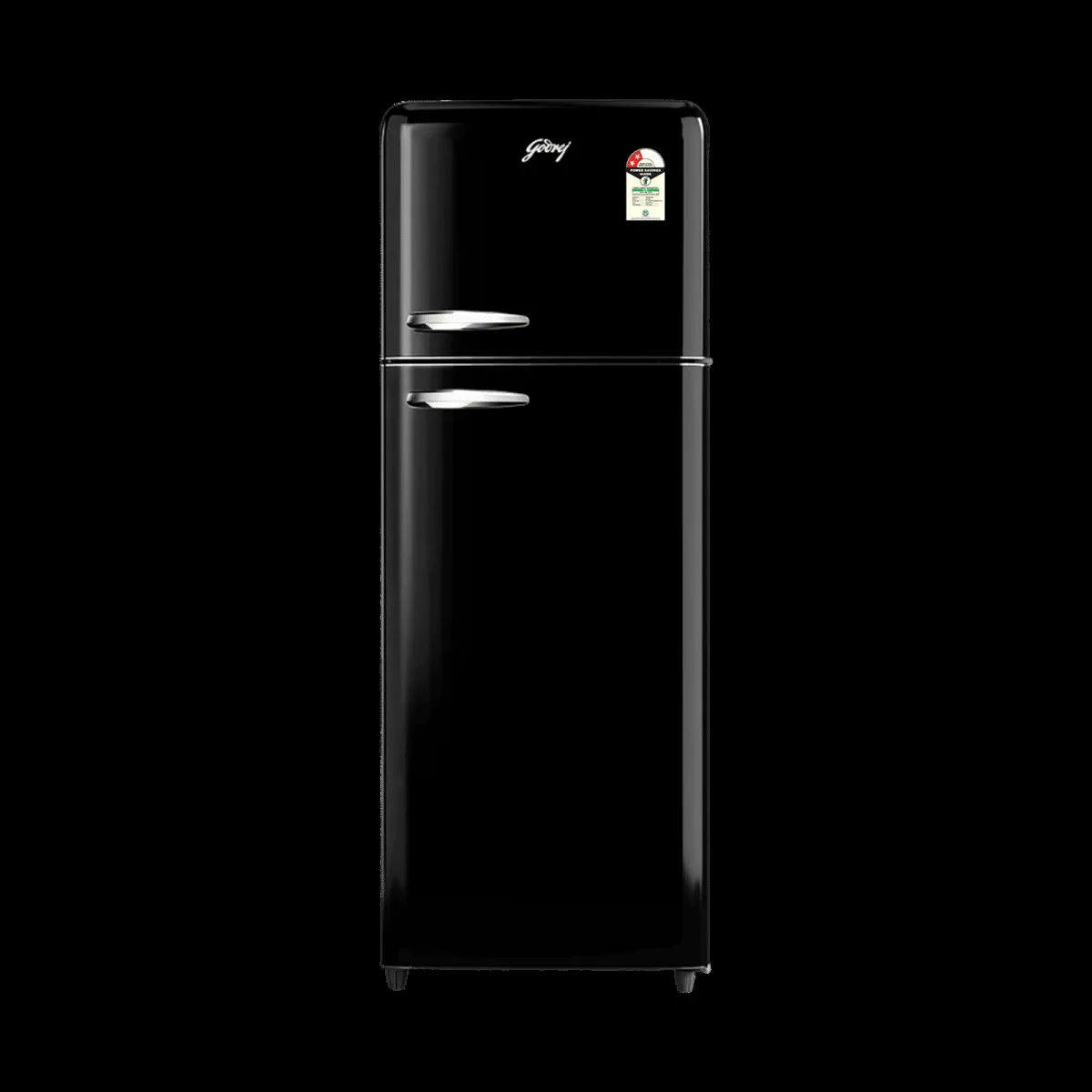 Godrej Eon Inspire 330 Litres 2 Star Frost Free Double Door Convertible Refrigerator with Nano Shield Technology (RT EON 366BNHCIT PA, Piano Black)