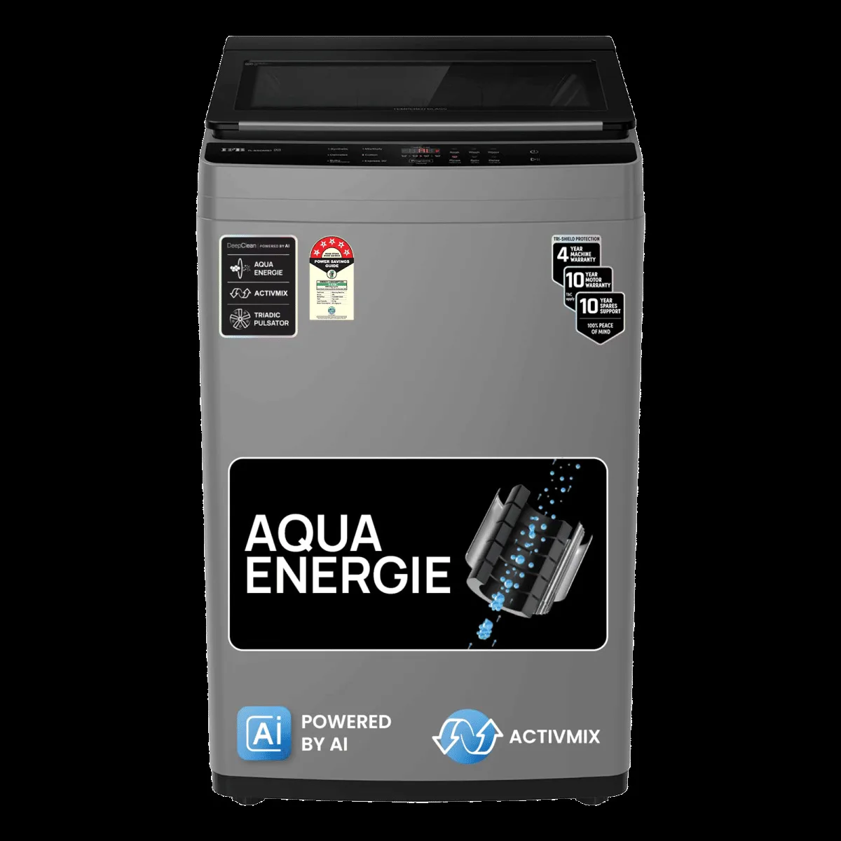 IFB 6.5 kg 5 Star Fully Automatic Top Load Washing Machine (TL650MG1, Powered By AI, Medium Grey)