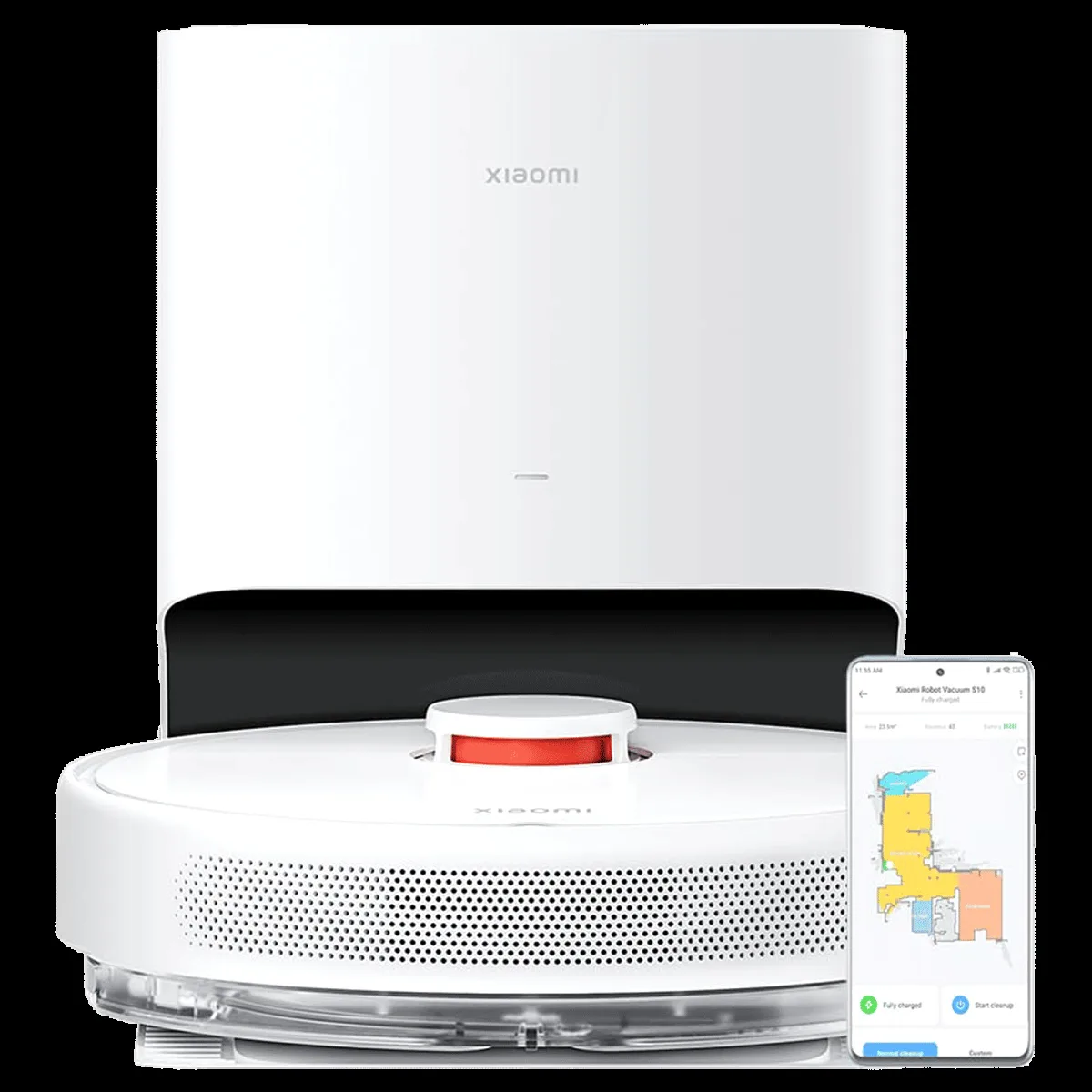 Xiaomi X10 Robotic Vacuum Cleaner & Mop with Auto Recharging Station (5200 mAh Battery, White)
