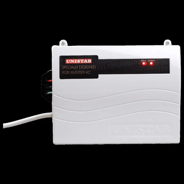 UNISTAB US400 12 Amps Voltage Stabilizer For 1.5 Ton Air Conditioner (170 - 270 V, LED Indication, White)