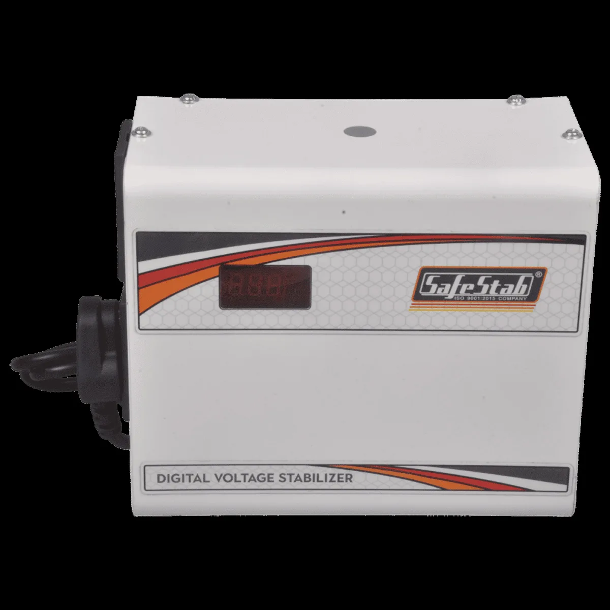 SafeStab Multi 100 3 Amps Voltage Stabilizer For 165cm (65") TV or 600 Liters Refrigerator (White)