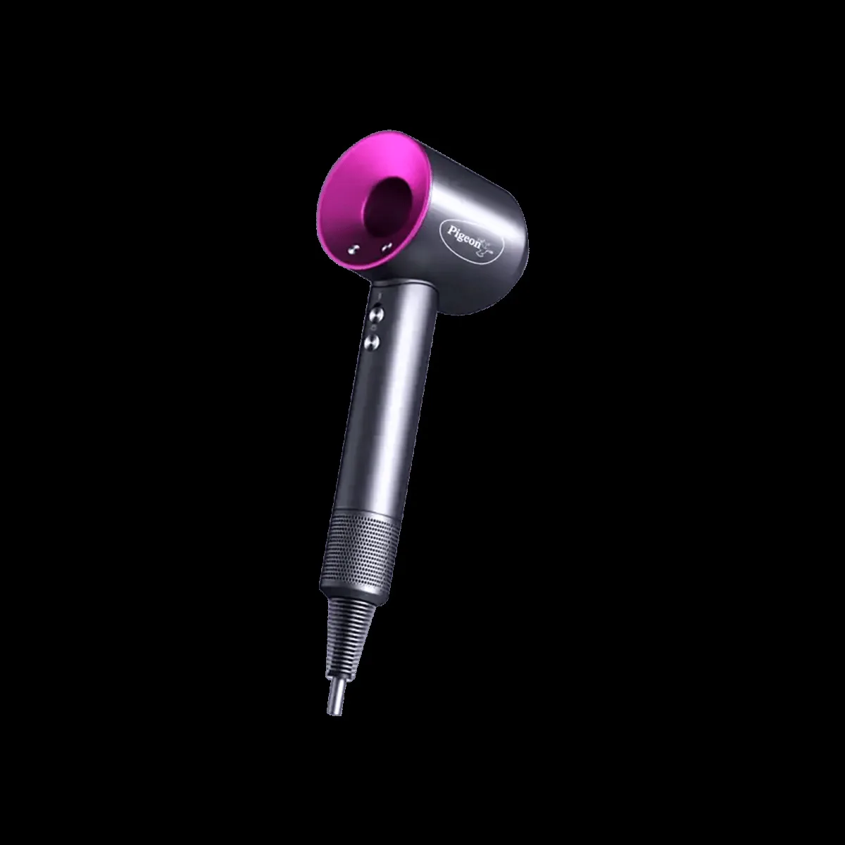 PIGEON Elegant BLDC 5-In-1 Hair Dryer with 4 Heat Settings & Cool Shot (Ionic Technology, Grey)