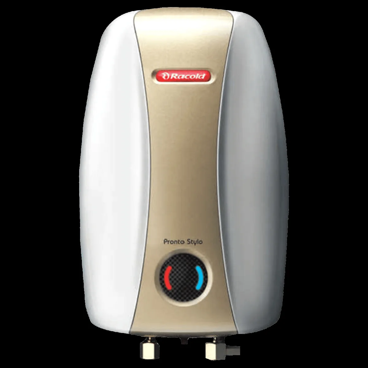 Racold Pronto Stylo 3 Litre 5 Star Vertical Instant Geyser with Anti-Syphon System (Golden & Grey)