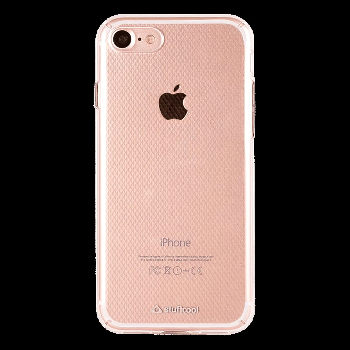 stuffcool Hard Back Cover for Apple iPhone 7 (Superior Slim Fit, Clear)