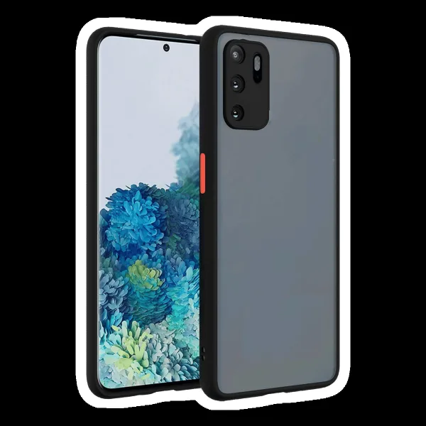 Arrow Duplex Acrylic & TPU Back Cover for OPPO Reno 6 Pro (Scratch Resistant, Black)