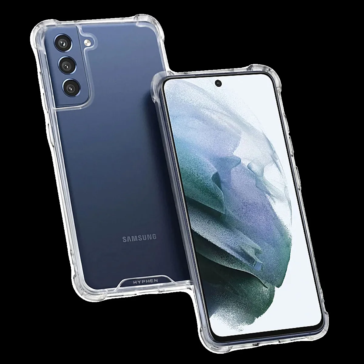 Hyphen TPU Back Cover for SAMSUNG Galaxy S22 Plus (Drop Protection, Clear)