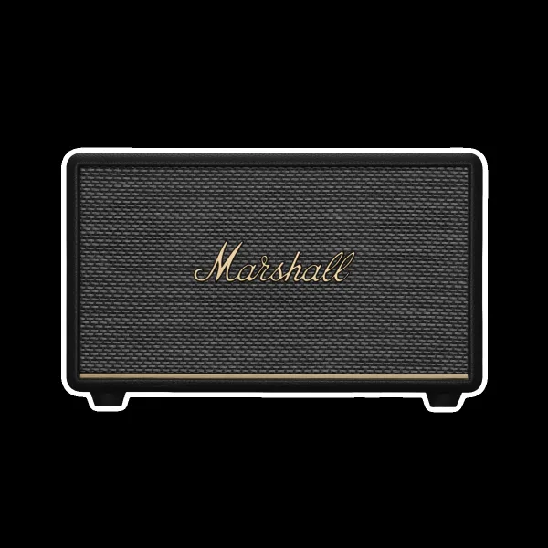 Marshall Acton III Bluetooth Speaker (Signature Sound, Stereo Channel, Original Black)