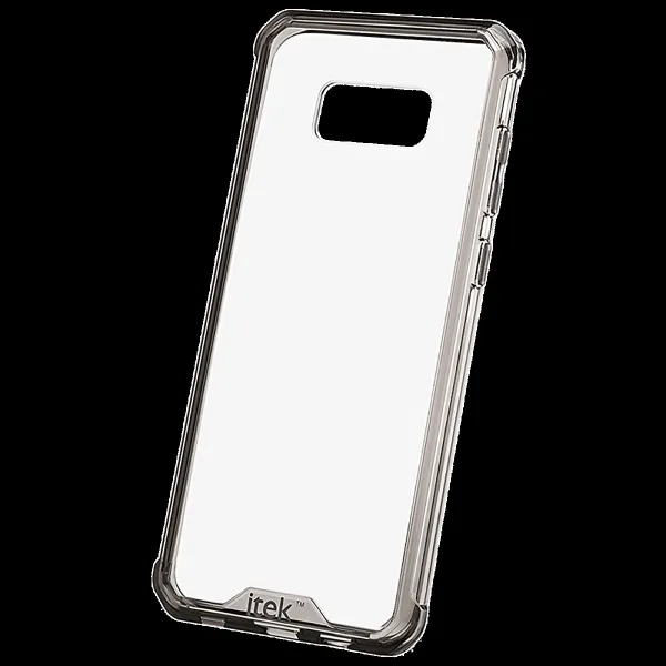 itek Air Hybrid Hard Polycarbonate & TPU Back Cover for SAMSUNG Galaxy S8 Plus (Wireless Charging Support, Transparent)