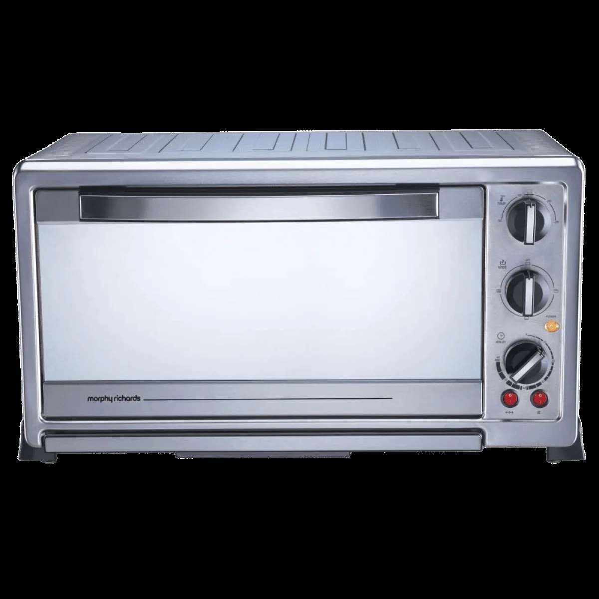 morphy richards 60L Oven Toaster Grill with Preset Cooking Modes (60RCSS, Black/Silver)