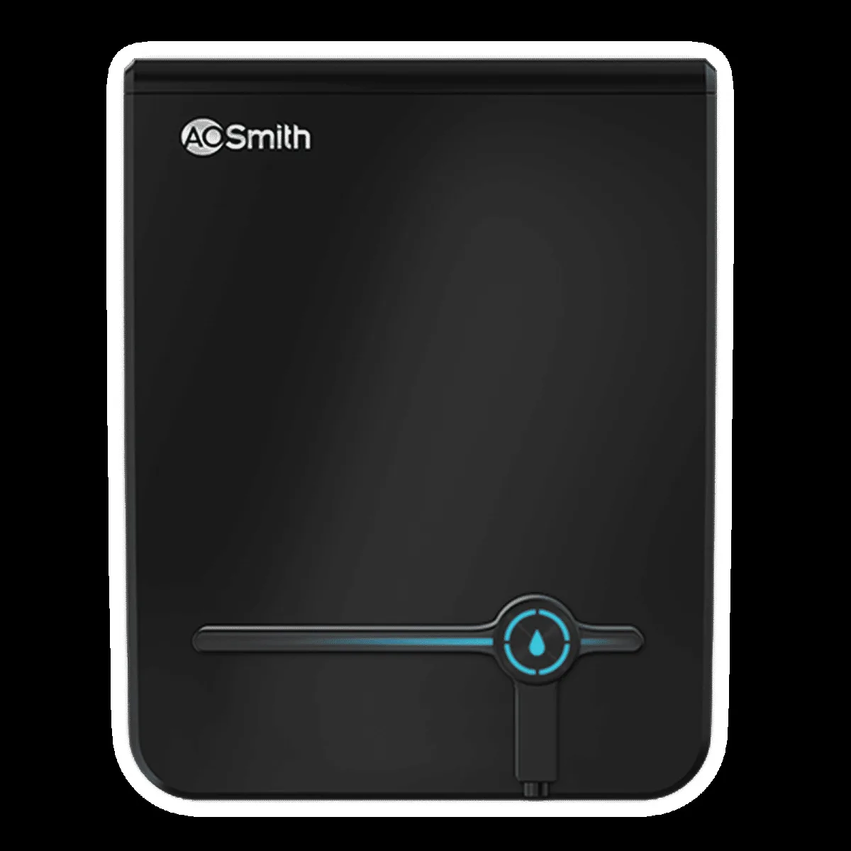 AO Smith Intelli UV + US + SAPC Water Purifier with 5 Stage Purification (Black)