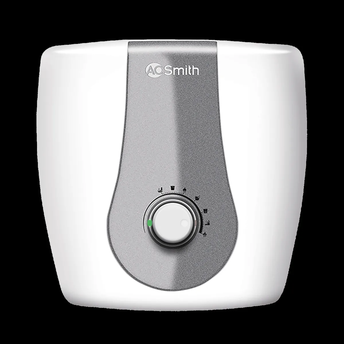 AO Smith Finesse 10 Litres 5 Star Vertical Storage Water Geyser with Glass Coated Incoloy Heating Element (White)