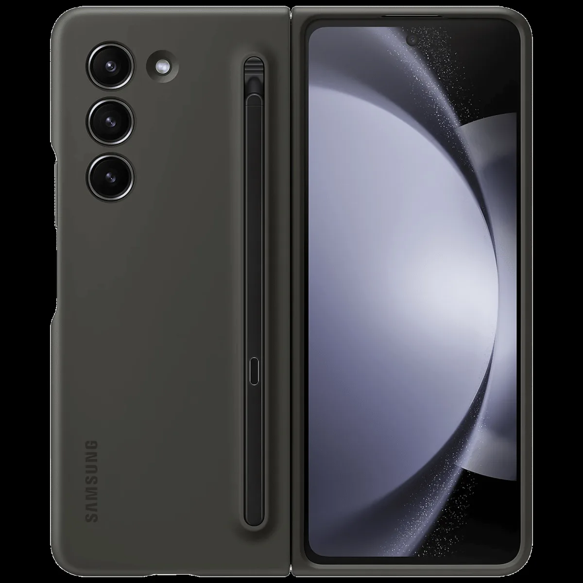 SAMSUNG Back Case for Galaxy Z Fold5 (Built-in S Pen Slot, Graphite)