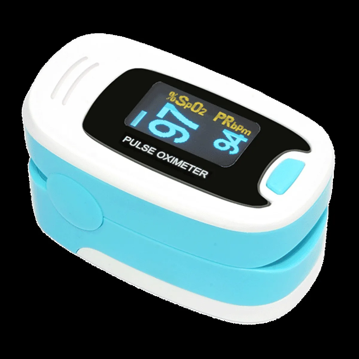 CONTEC Pulse Oximeter (Low Power Consumption, CMS50N1, Blue)