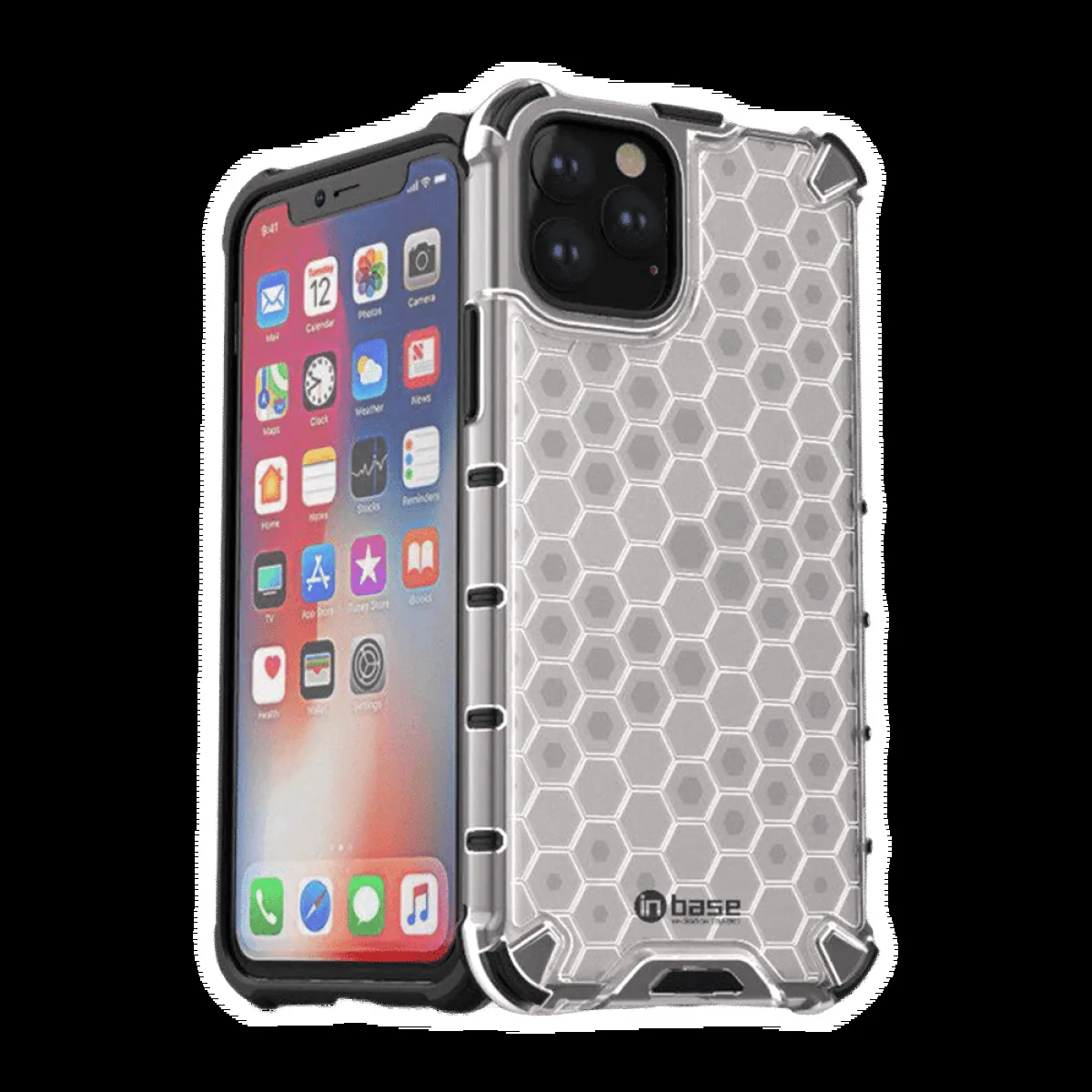 in base XD Series TPU Back Cover for Apple iPhone 11 Pro Max (Military Grade Drop Protection, Black)