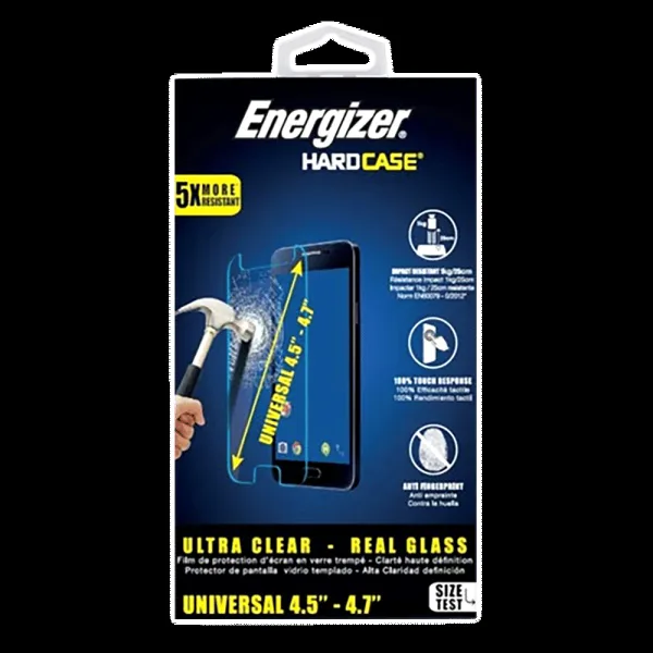 Energizer Universal Tempered Glass (9H Hardness)