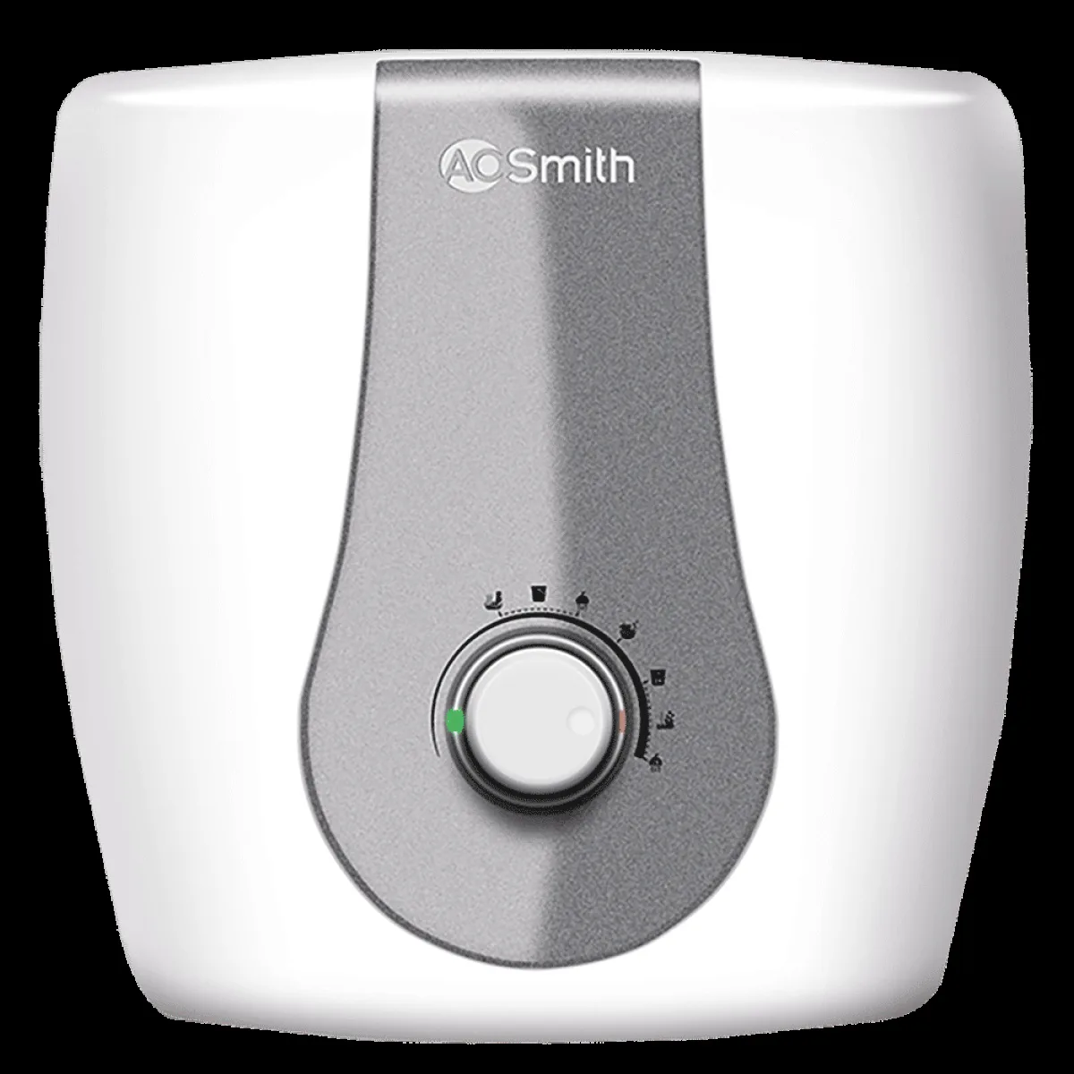 AO Smith Finesse 6 Litres 5 Star Vertical Storage Water Geyser with Glass Coated Incoloy Heating Element (White)