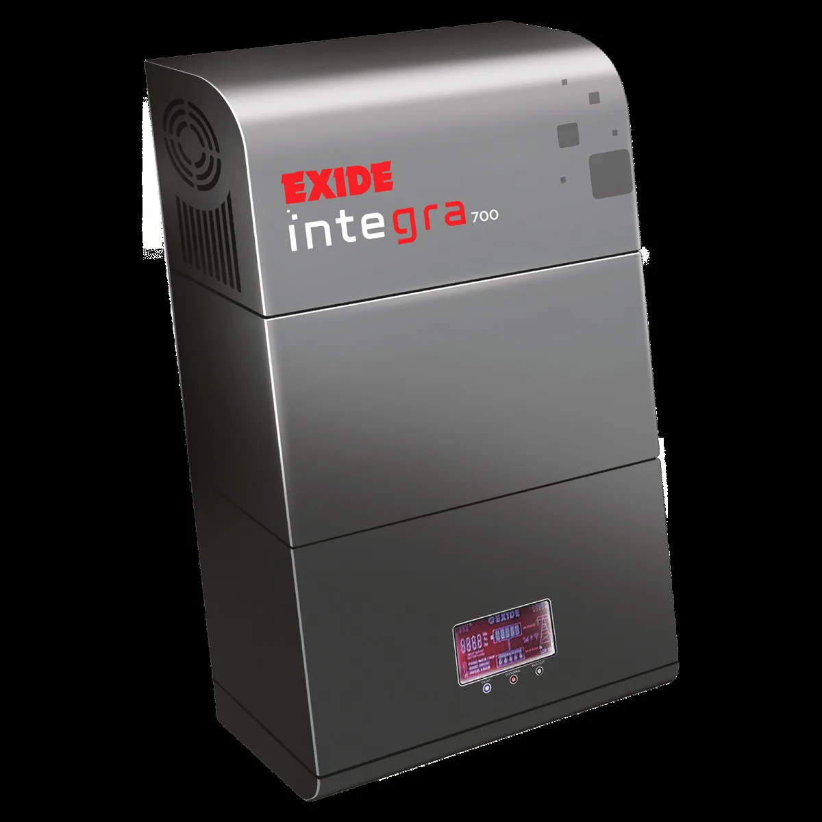 Exide Integra 700 5 Amps Inverter (Faster Charging, HX00-INTEGRA700, Black)