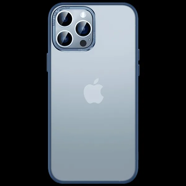 Inbase Luxe Matte Back Cover for Apple iPhone 14 Pro Max (Anti-Microbial, Blue)