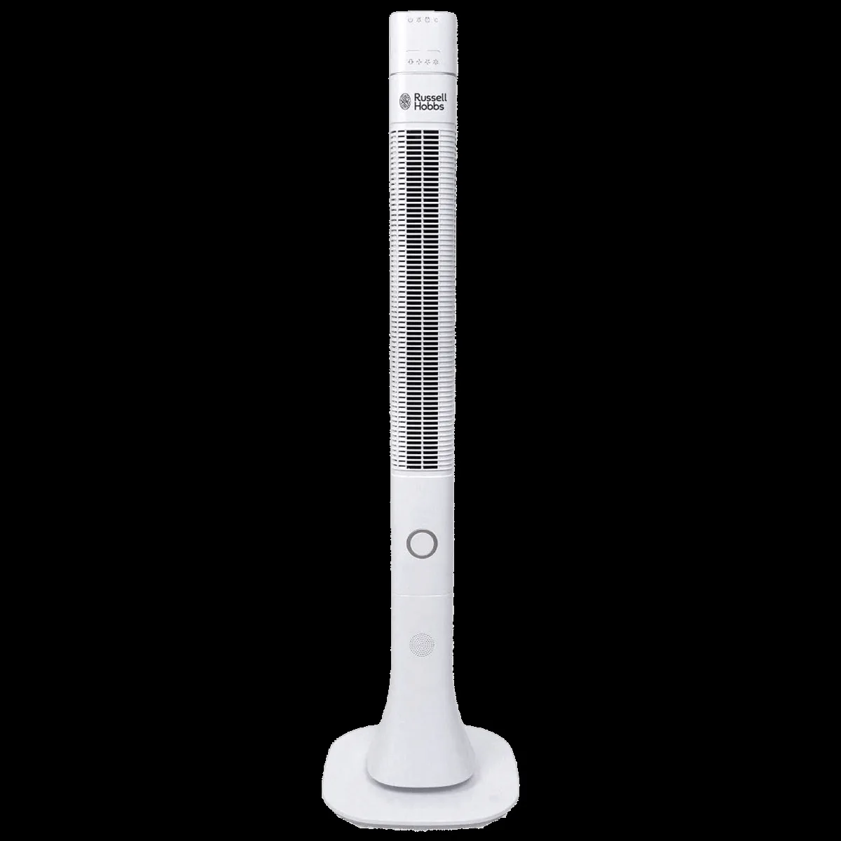 Russell Hobbs RTF-4800 Bladeless 13800 m3/hr Air Delivery Tower Fan with Remote (Superior Quality, White)
