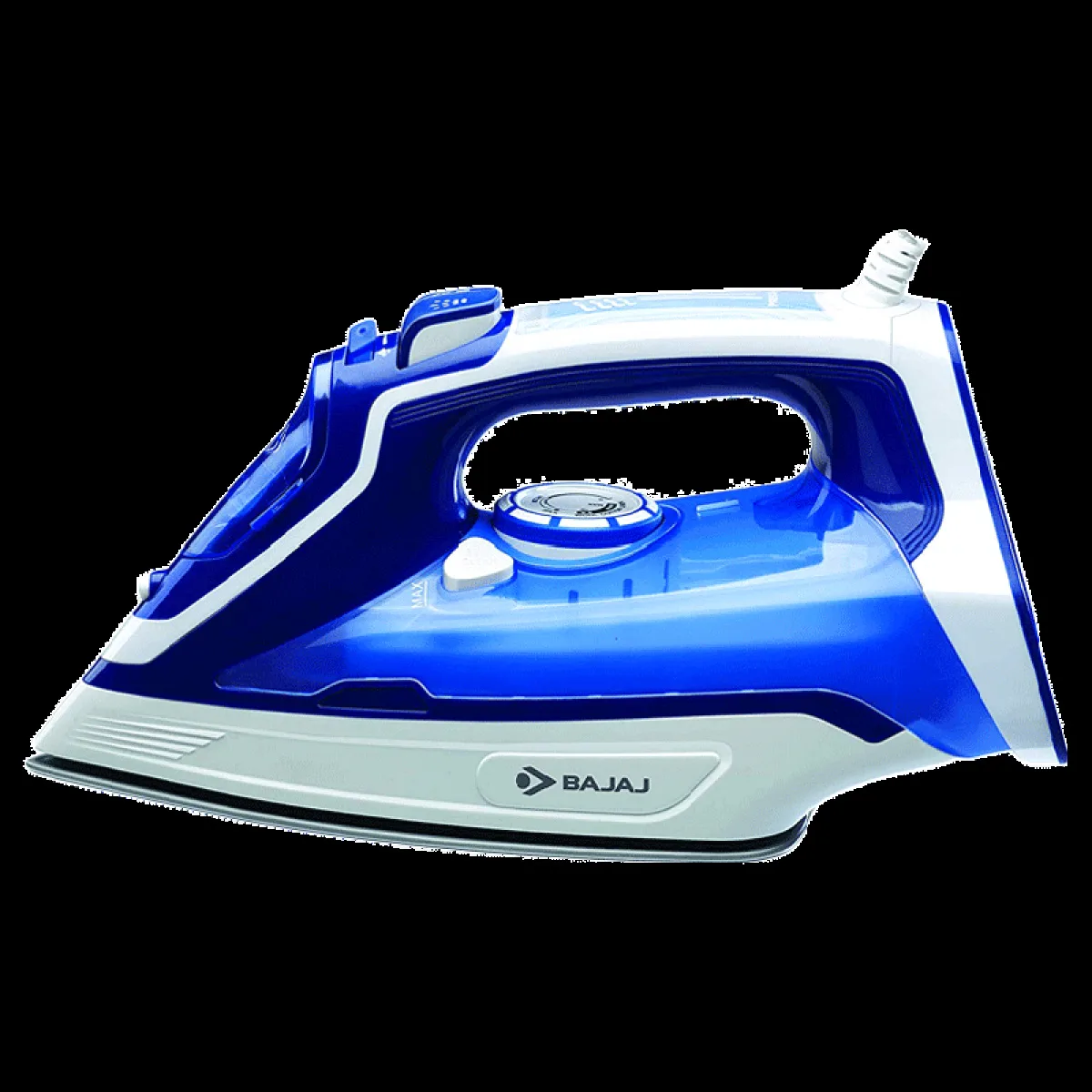 BAJAJ MX40C 2000 Watts 210ml Steam Iron (Variable Steam Output, Blue)