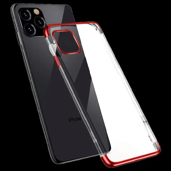 in base Luxury Case Hard Plastic Back Cover for Apple iPhone 11 Pro Max (Lightweight, Clear)