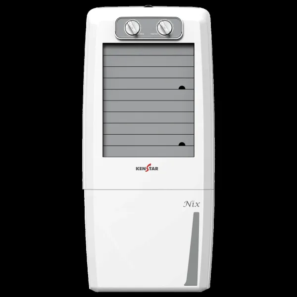 KENSTAR NIX 12 Litres Portable Air Cooler with Inverter Compatible (Quadraflow Technology, White)