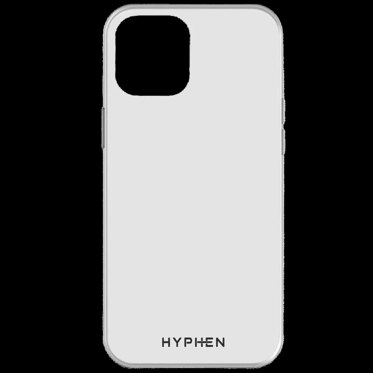 HYPHEN Aire TPU Back Cover for Apple iPhone 12 Pro Max (Wireless Charging Compatible, Clear)