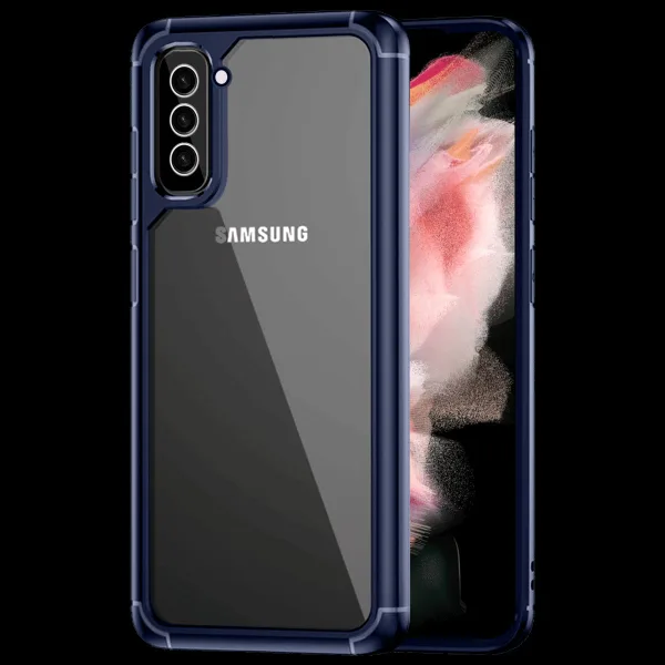 in base Geo Armor Back Case For Galaxy S23 (Air Cushion Technology, Dark Blue)