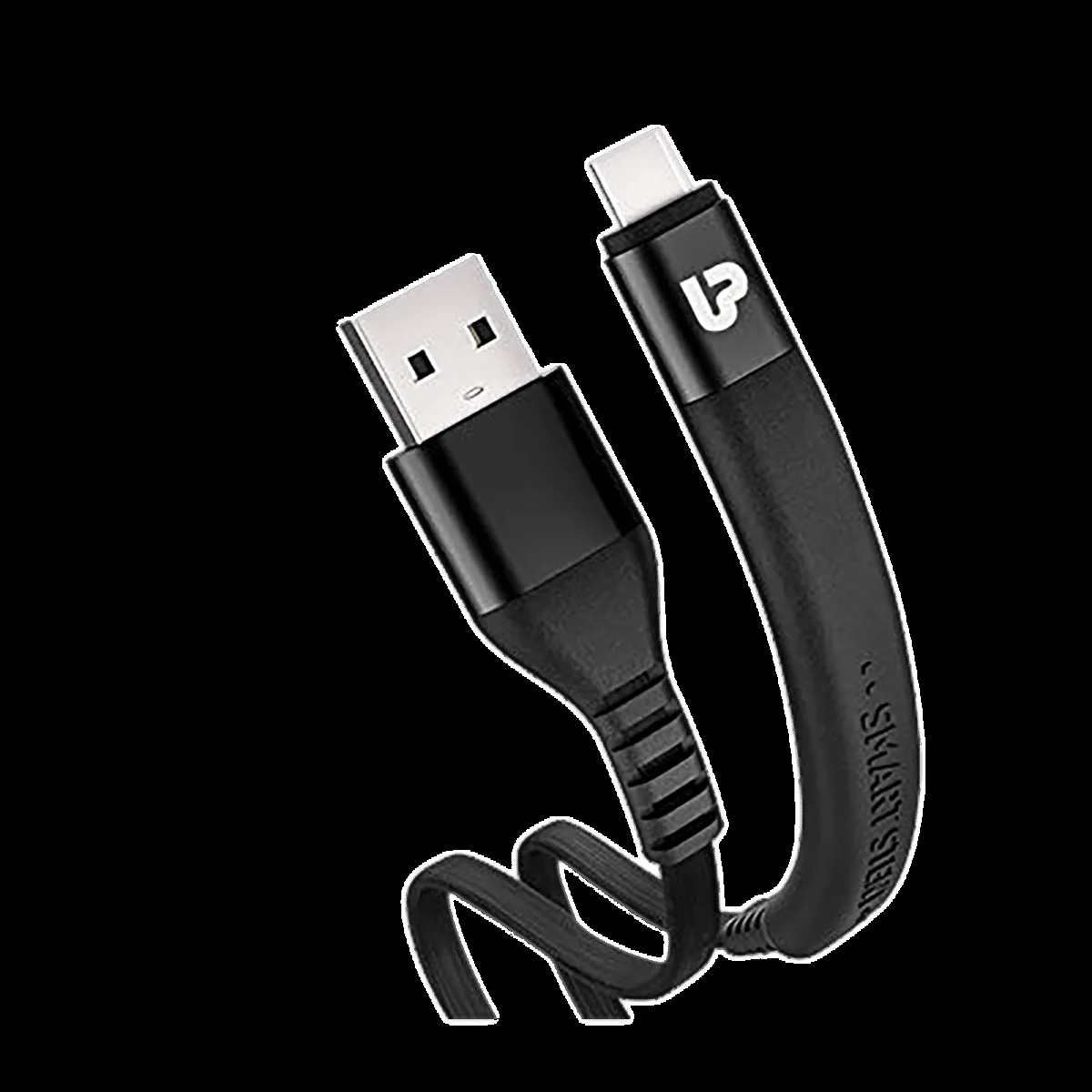 ultraprolink Flex Type A to Type C 3.9 Feet (1.2M) Cable (Tangle Free Flat Wire, Black)