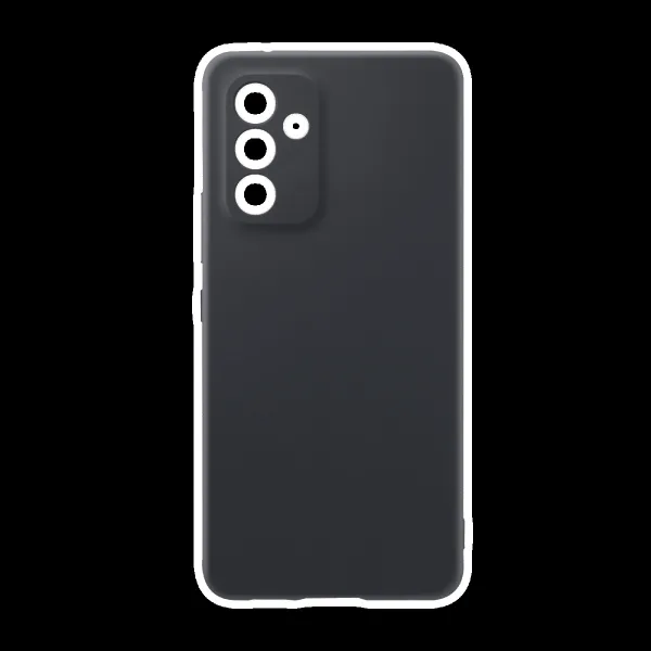 in base Silicon Back Case for SAMSUNG A54 (360 Degree Protection, Black)