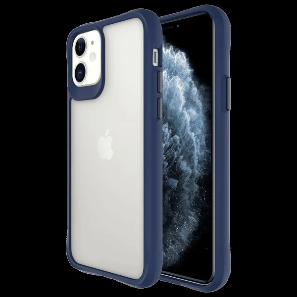 stuffcool Aktion TPU Back Cover for Apple iPhone 13 Mini (Shock Pocket Technology, Blue)