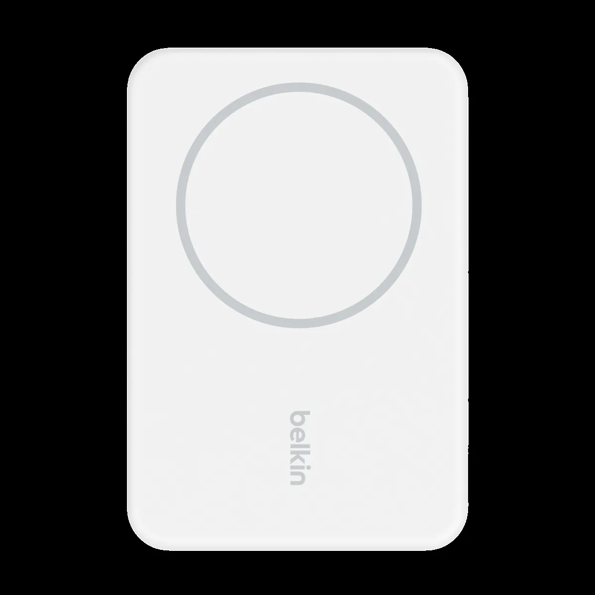 belkin BoostCharge 5000 mAh 10W Fast Charging Power Bank (1 Type C Port, Wireless Charging, White)
