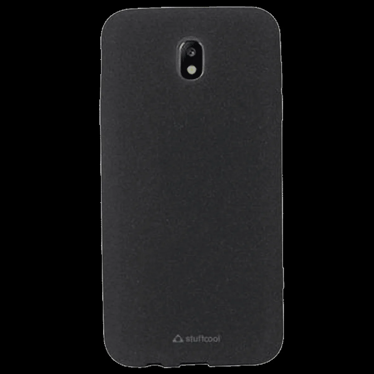 stuffcool Sable Sandy TPU Back Cover for Samsung Galaxy J7 Pro (Camera Protection, Black)