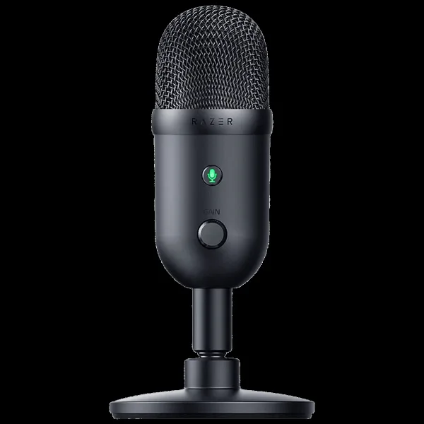 RAZER Seiren V2 X USB Wired Microphone with Digital Analogue Gain Limiter (Black)