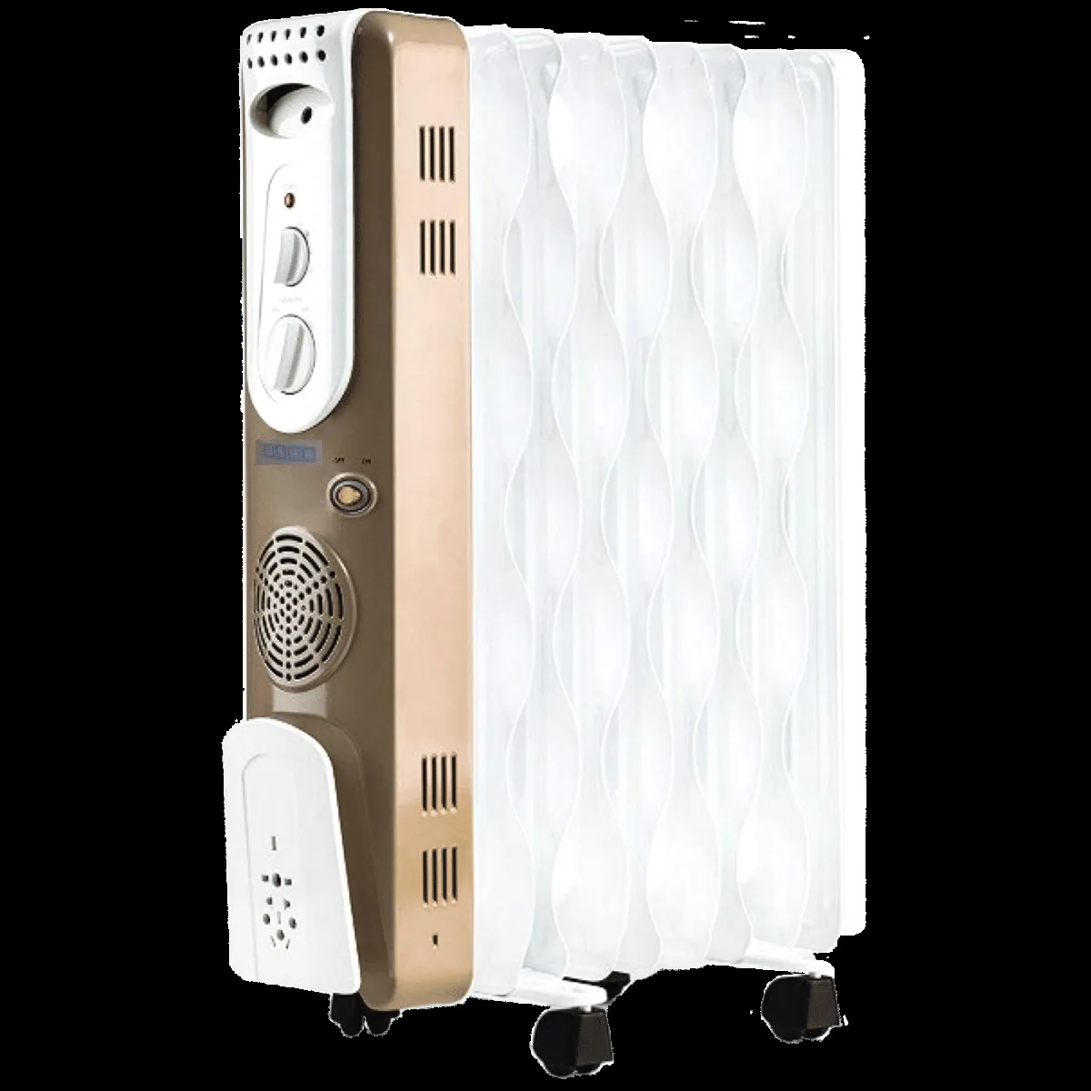USHA 3609 FS 2000W PTC Oil Filled Radiator Room Heater with Rust Protection (Adjustable Thermostat