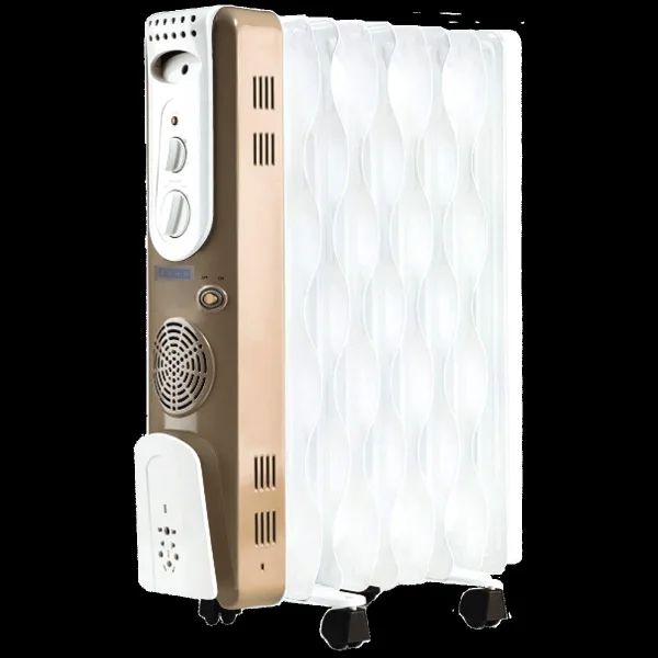 USHA 3609 FS 2000W PTC Oil Filled Radiator Room Heater with Rust Protection (Adjustable Thermostat