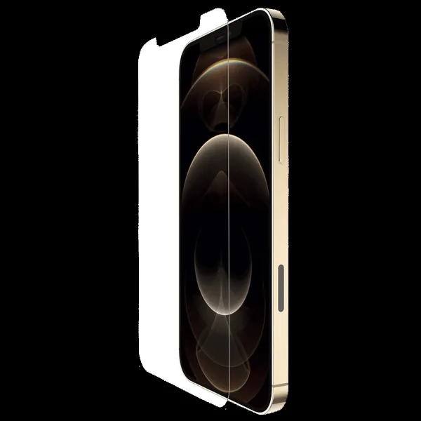 belkin Tempered Glass for Apple iPhone 12 Pro Max (Anti Microbial Coating)