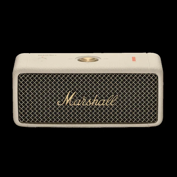 Marshall Emberton II 20W Portable Bluetooth Speaker (IP67 Water Resistant, IP67 Dust Resistant, Stereo Channel, Brass Cream)