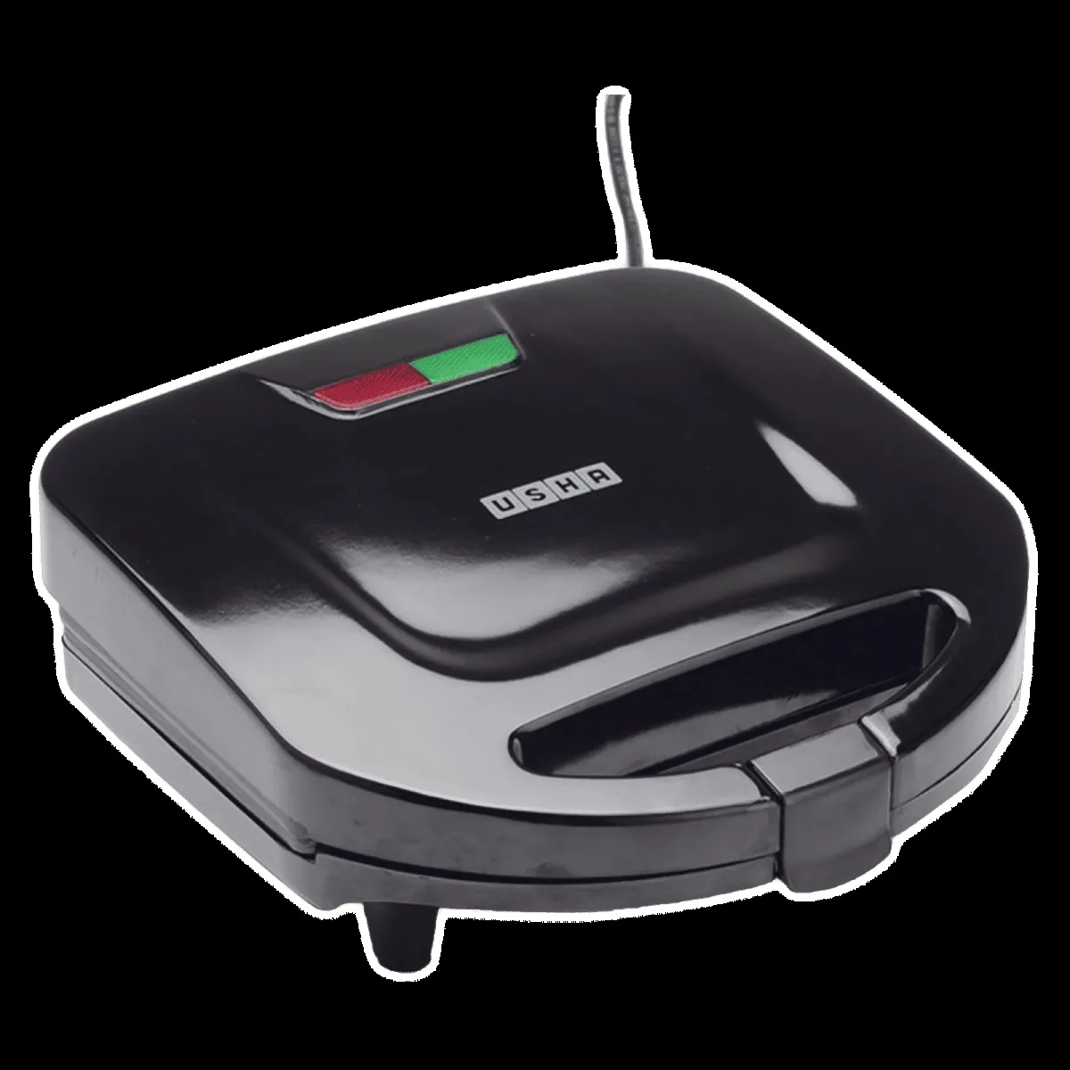 USHA ST 4272 SSG 750W 2 Slice Sandwich Maker with Shockproof (Black)