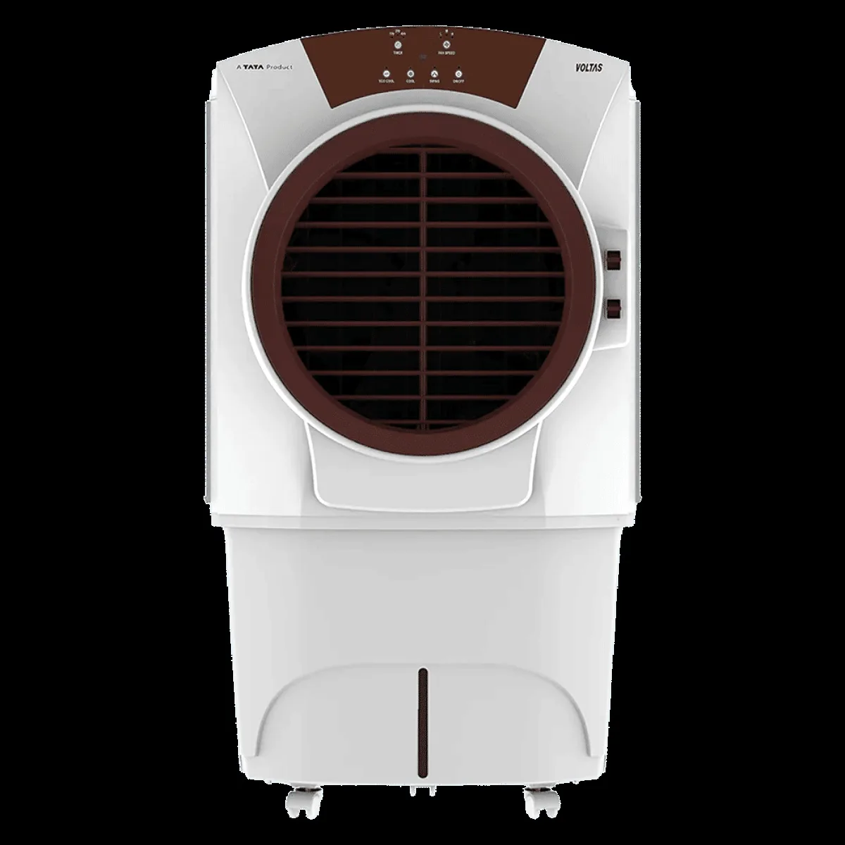 VOLTAS Grand 52E 52 Litres Desert Air Cooler with Thermal Overload Protection (Water Tank Indicator, White & Grey)