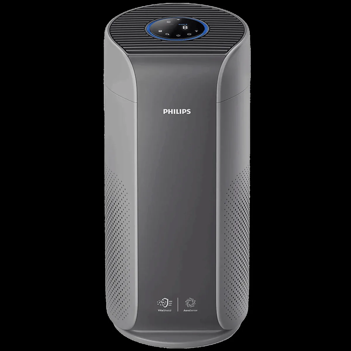 PHILIPS Series 2000 Vitashield IPS and AeraSense Technology Air Purifier (Multi Touch, AC2959/63, Dark Grey and Mid Grey)