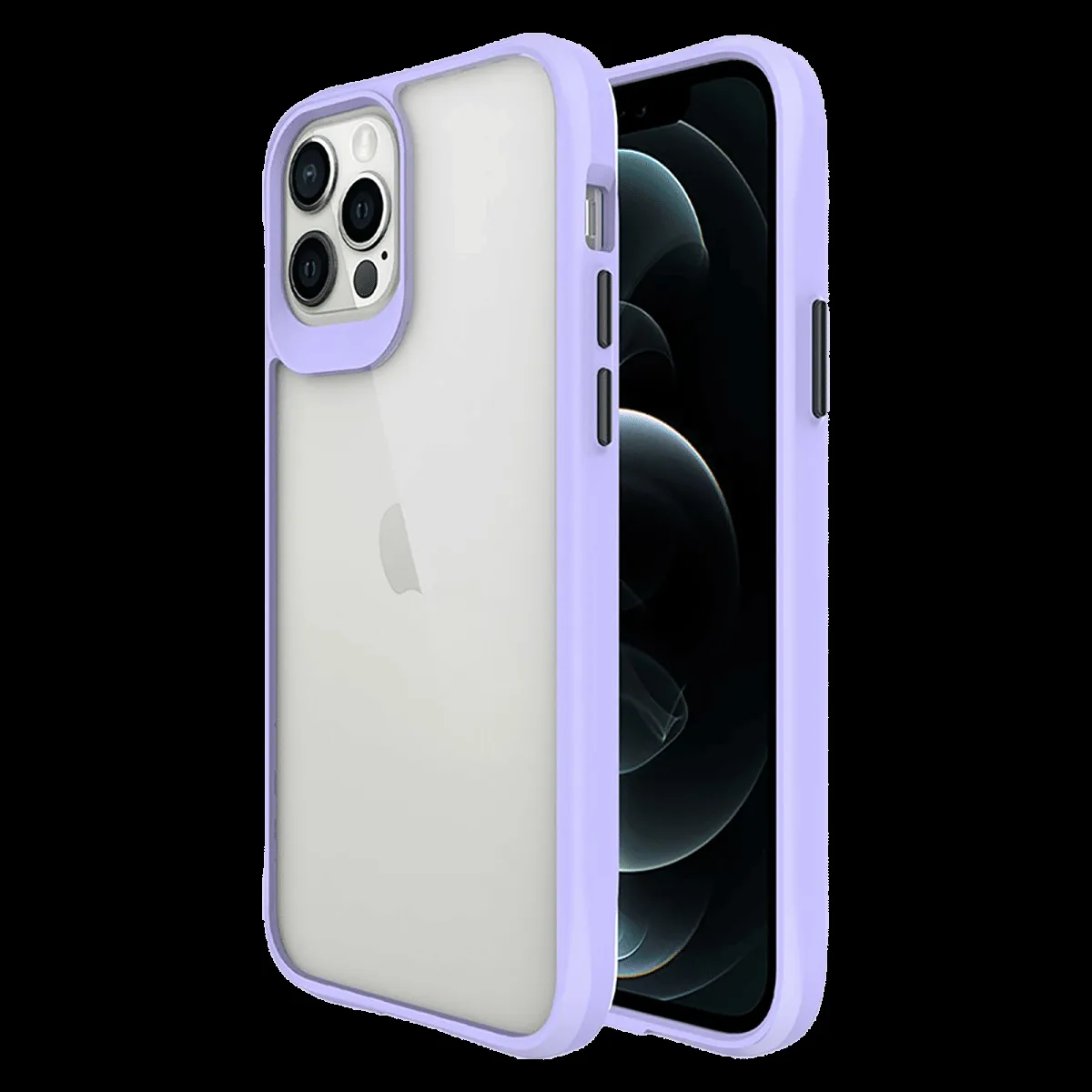 stuffcool Aktion TPU Back Cover for Apple iPhone 13 Pro (Shock Pocket Technology, Purple)
