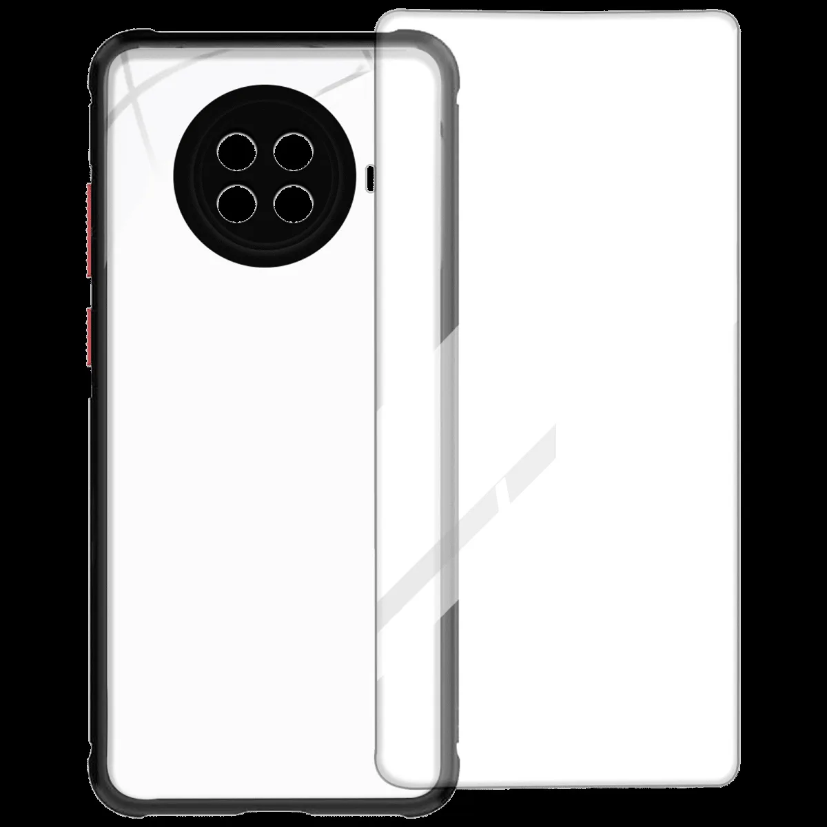 ARROW Hybrid Screen Protector & Polycarbonate Back Cover Combo for Xiaomi Mi 10i (Scratch Protection, Black)