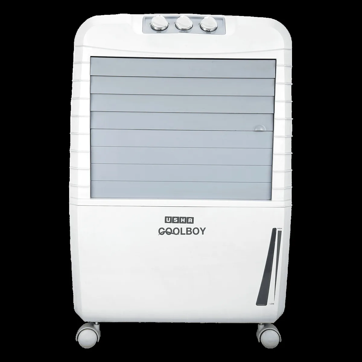 USHA COOLBOY 35 Litres Personal Air Cooler with Inverter Compatible (Thermal Overload Protection, White)