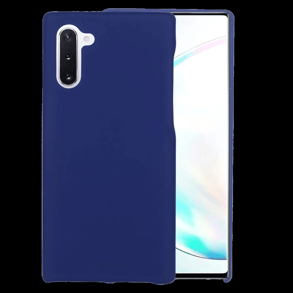 stuffcool Uni Faux Leather Back Cover for SAMSUNG Galaxy Note 10 (Scratch Resistant, Blue)