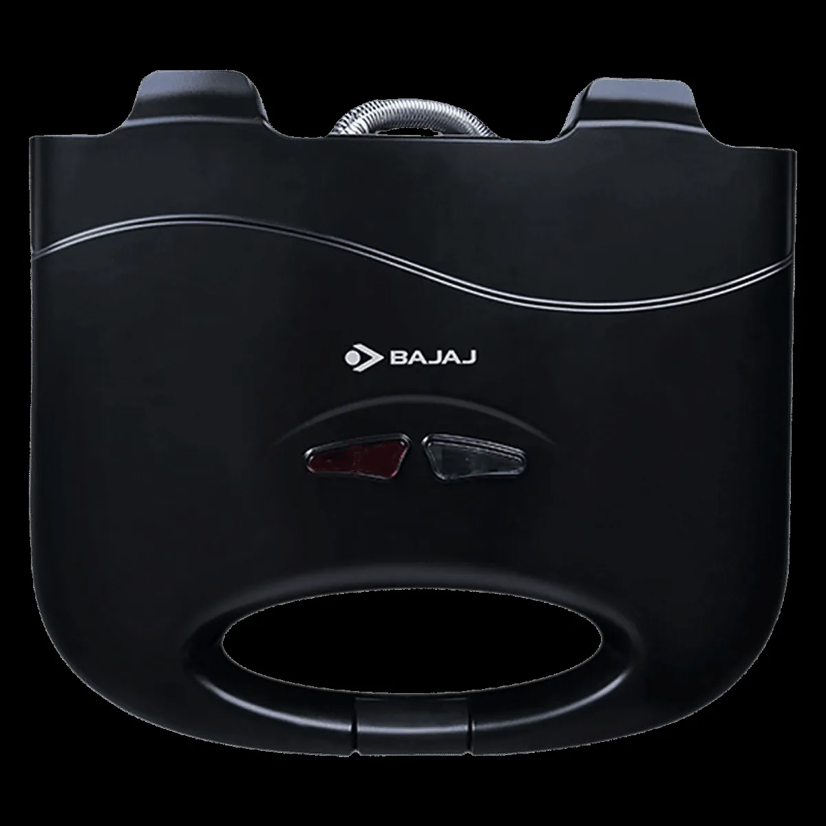 BAJAJ SWX 3 Deluxe 800W 2 Slice Sandwich Maker with LED Neon Indicator (Black)