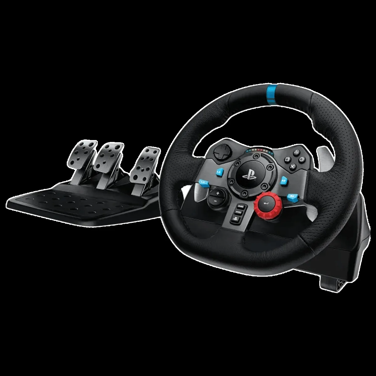 logitech G29 Driving Force Wired Controller for Playstation 4, Playstation 5, Windows, Mac (Touchpad, 941-000143, Black)