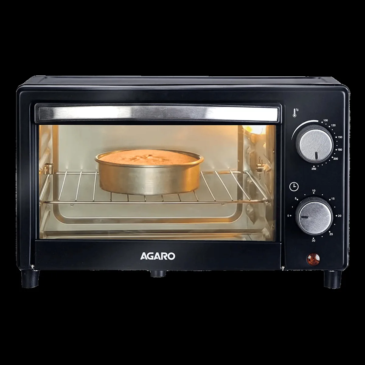AGARO Marvel 9L Oven Toaster Grill with Automatic Thermostat (Black)